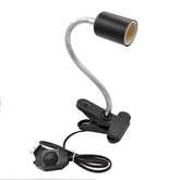 UVA UVB Light Bulb Reptile Ceramic Heat Lamp Pet Heating Bulb Holder Clamp Fixture Heating Lamp